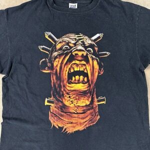 Slayer Vintage Evil Electric Wes Benscoter Artist Shirt Rock Metal Adult Size XL